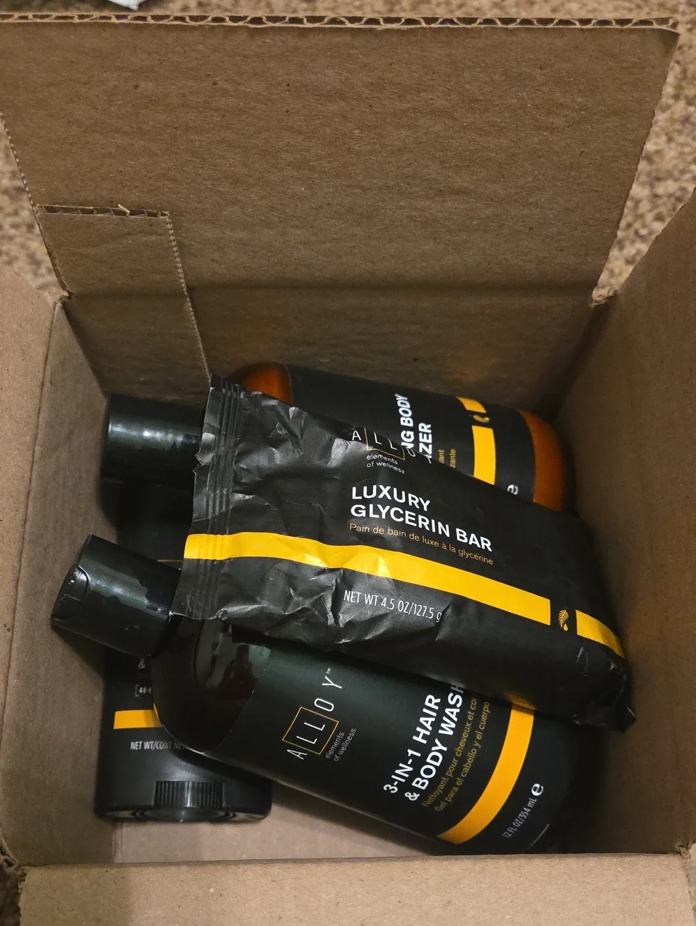 Alloy Melaleuca Men’s Body Care Bundle 4-Piece Set NWT